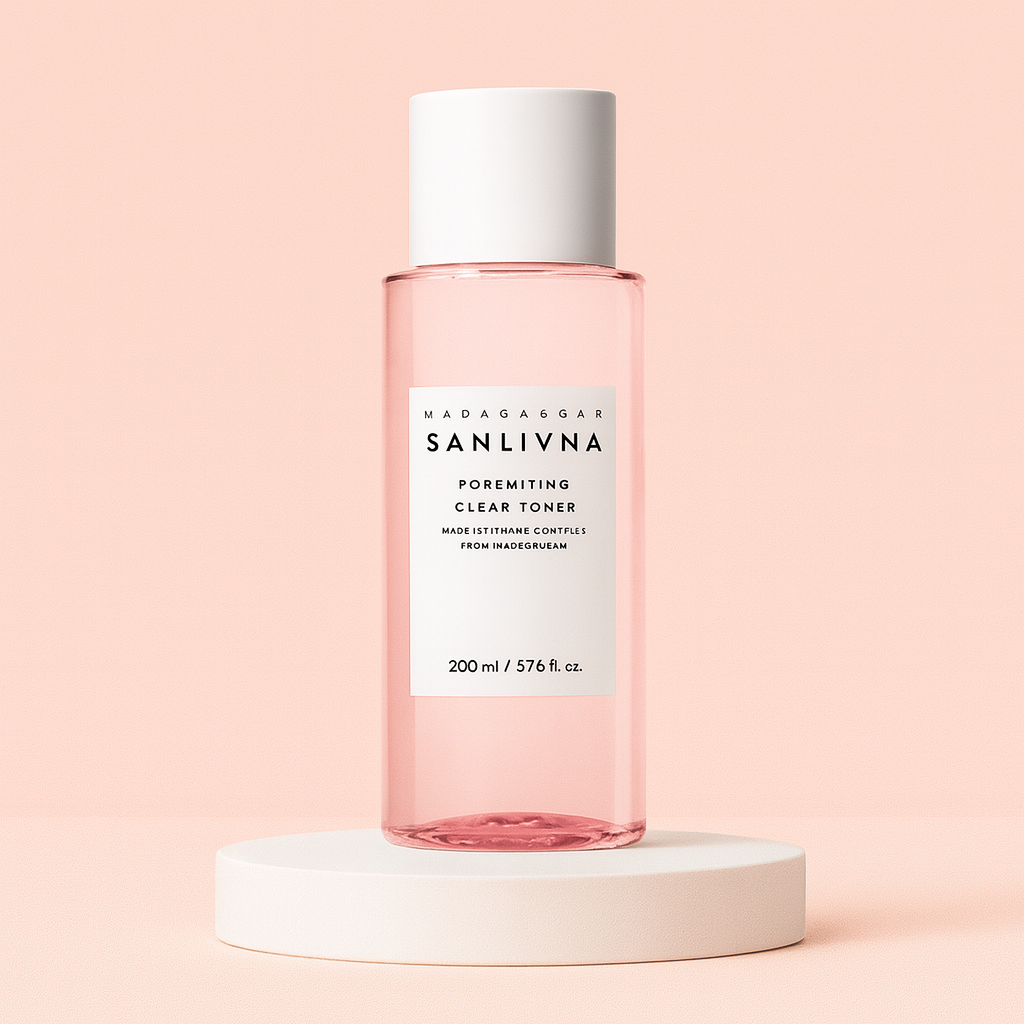 SANLIVNA Madagascar Trio Poremizing – Ampoule Fresh, Toner & Cleansing Foam