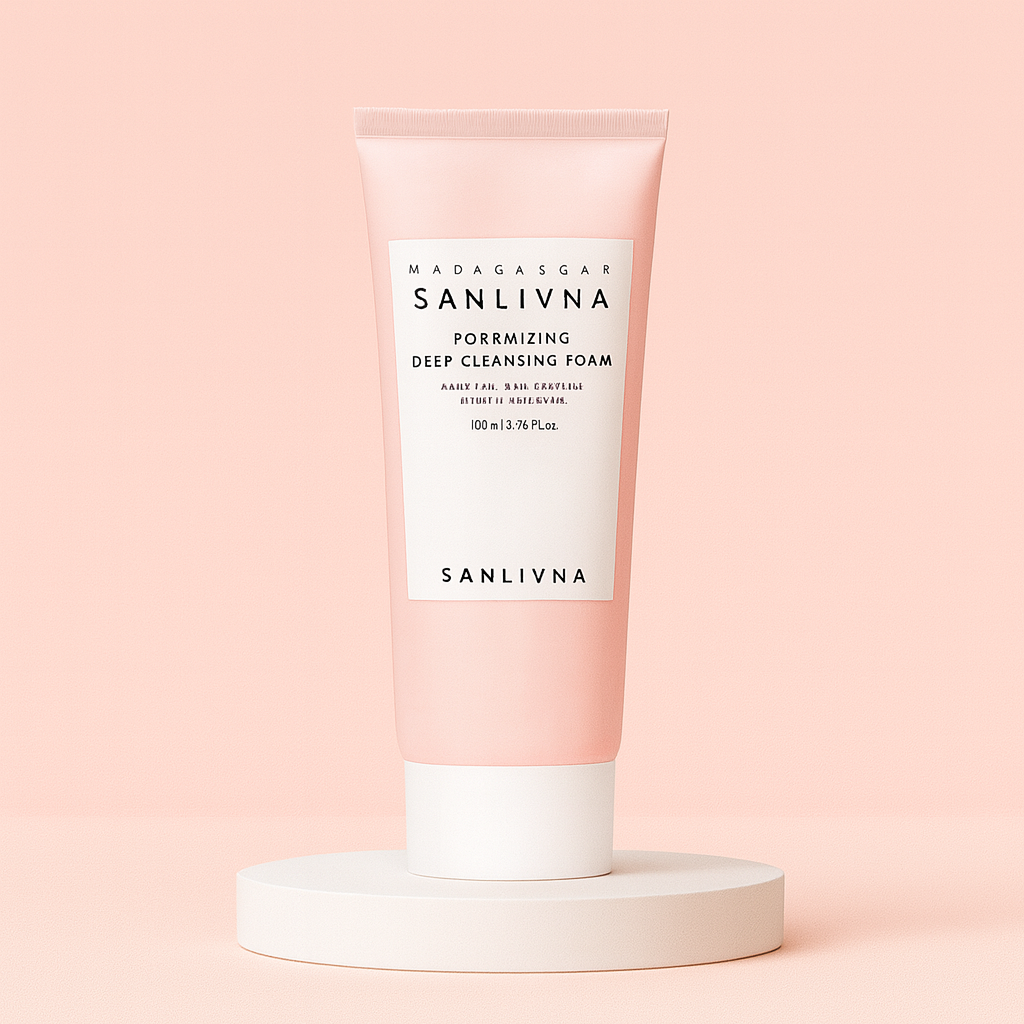 SANLIVNA Madagascar Trio Poremizing – Ampoule Fresh, Toner & Cleansing Foam