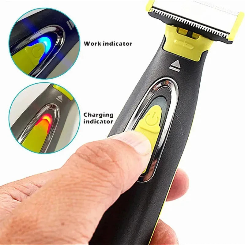Rasoir Électrique Multifonction Homme – Tondeuse Barbe, Rasage Précis & Étanche Rechargeable